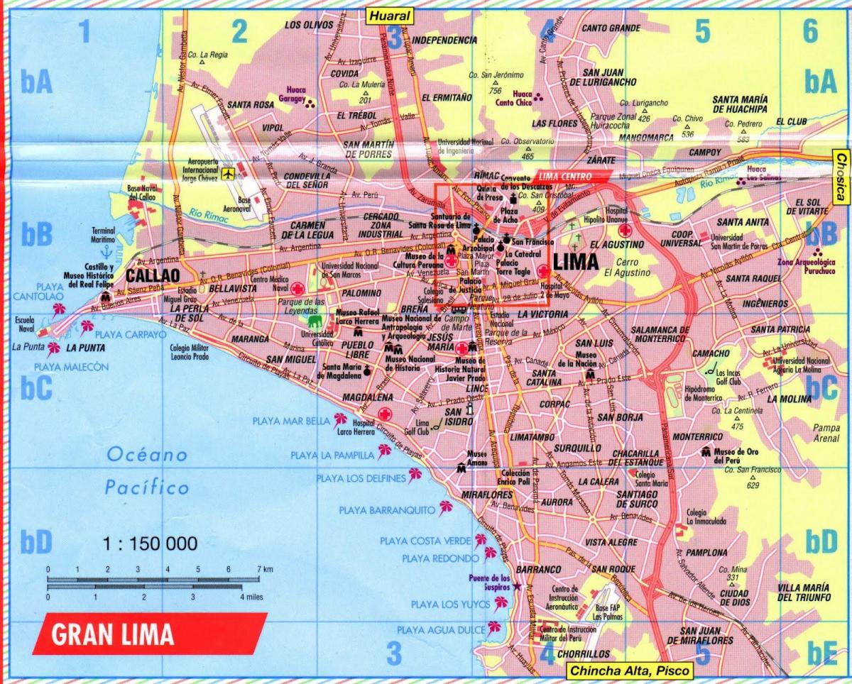 Mapu Lima atrakcie