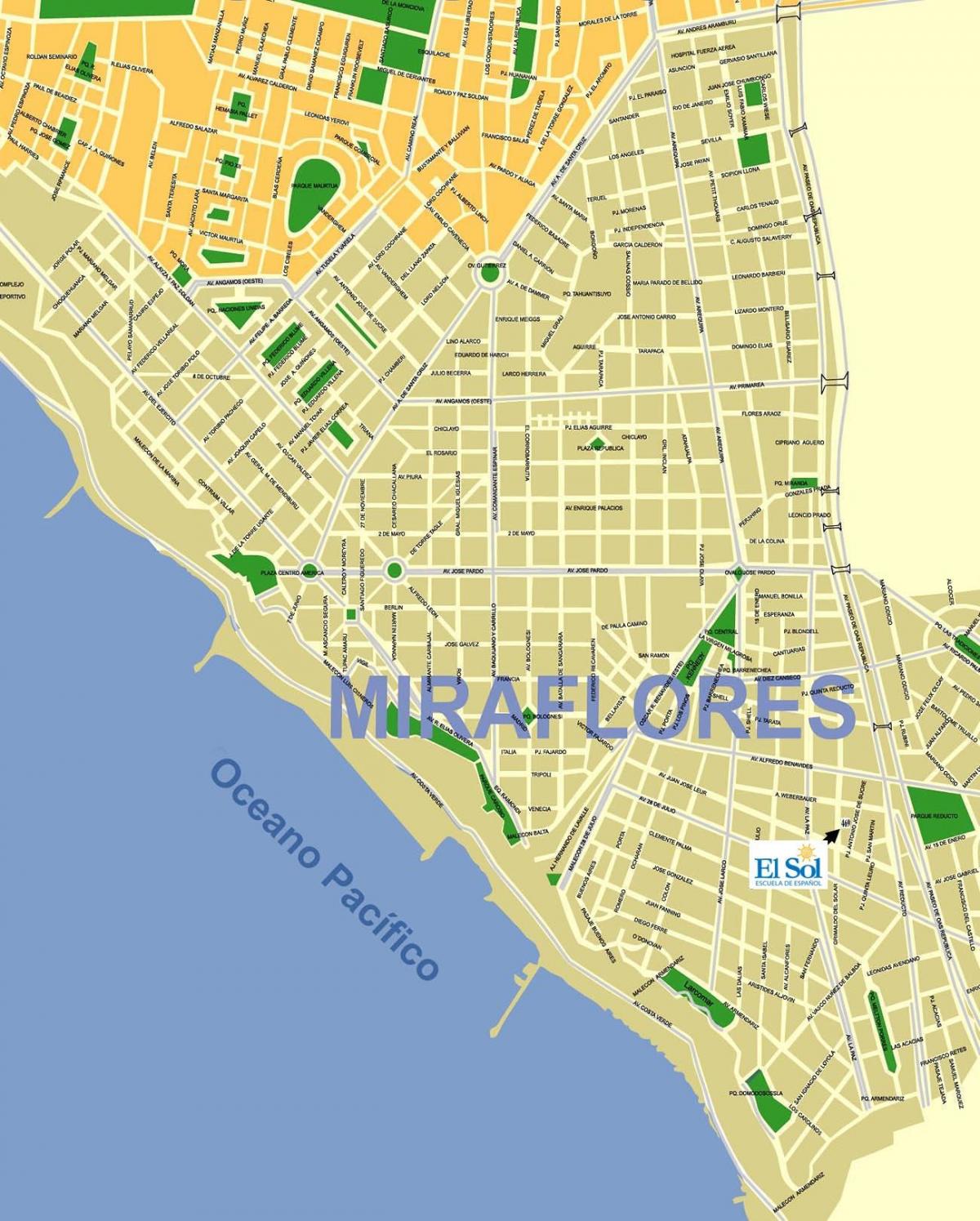 Lima miraflores mapu