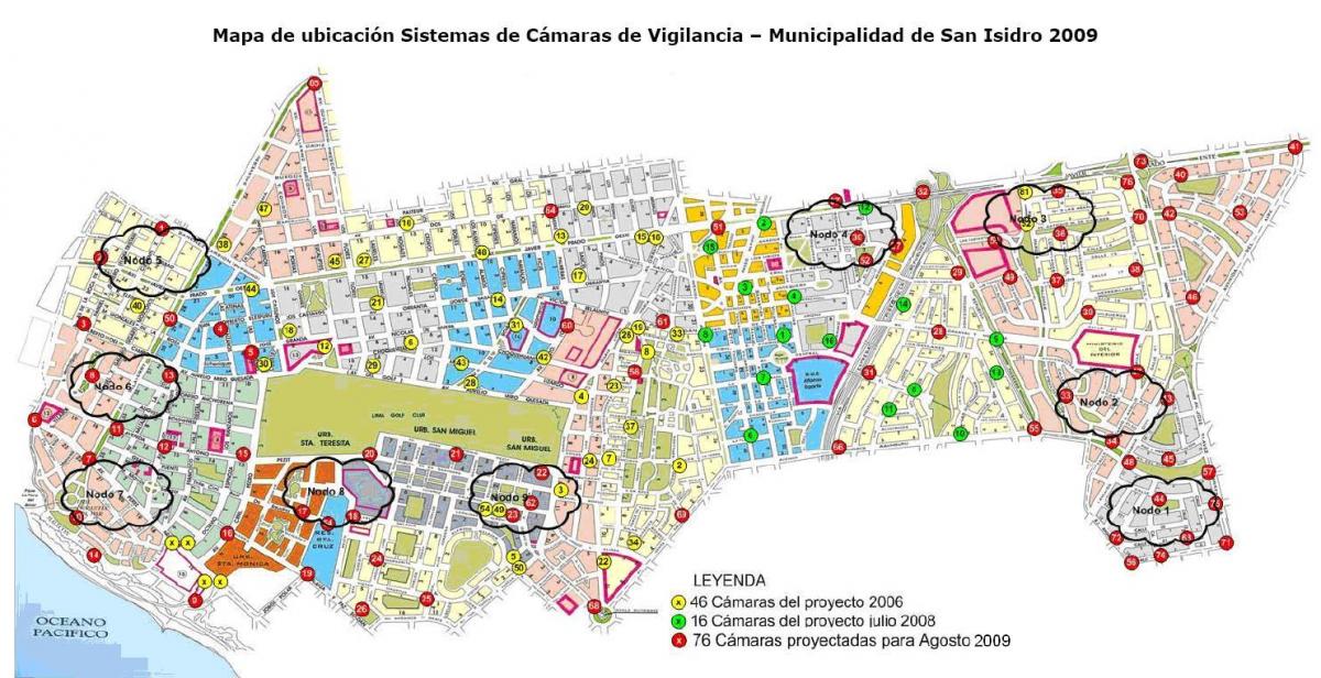 Mapu san isidro Lima